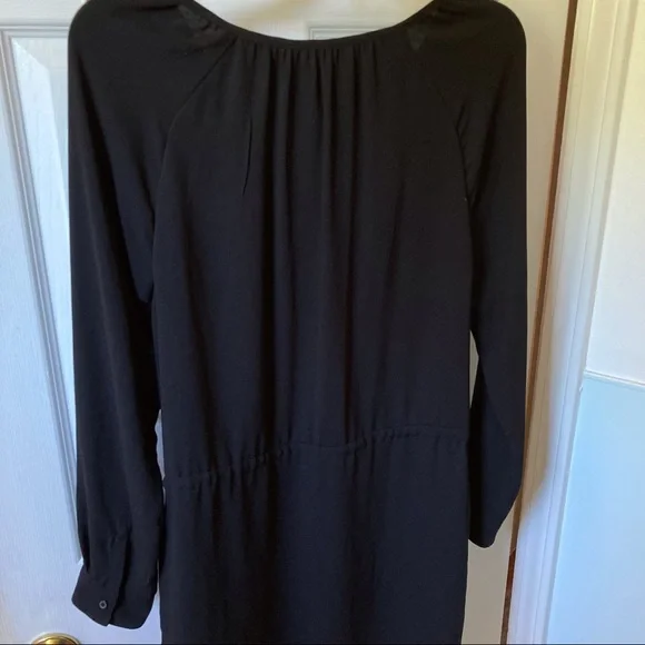 Gap black long sleeve cocktail dress small - Picture 4 of 10